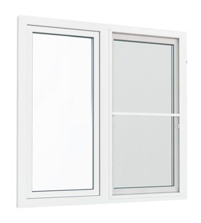 Окно ПВХ 1450 x 1415 двухкамерное - EXPROF Practica
 Звенигород