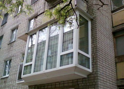 Полное остекление балкона от пола до потолка Звенигород